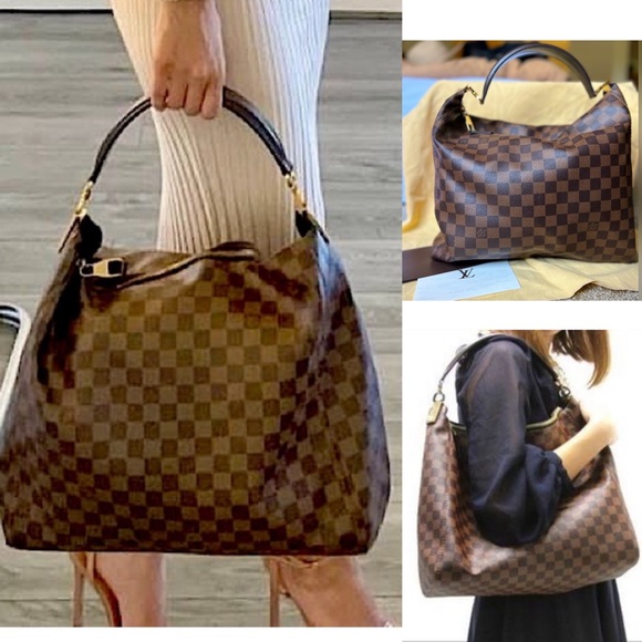 Authentic Louis Vuitton Portobello GM Damier Ebene Great Condition